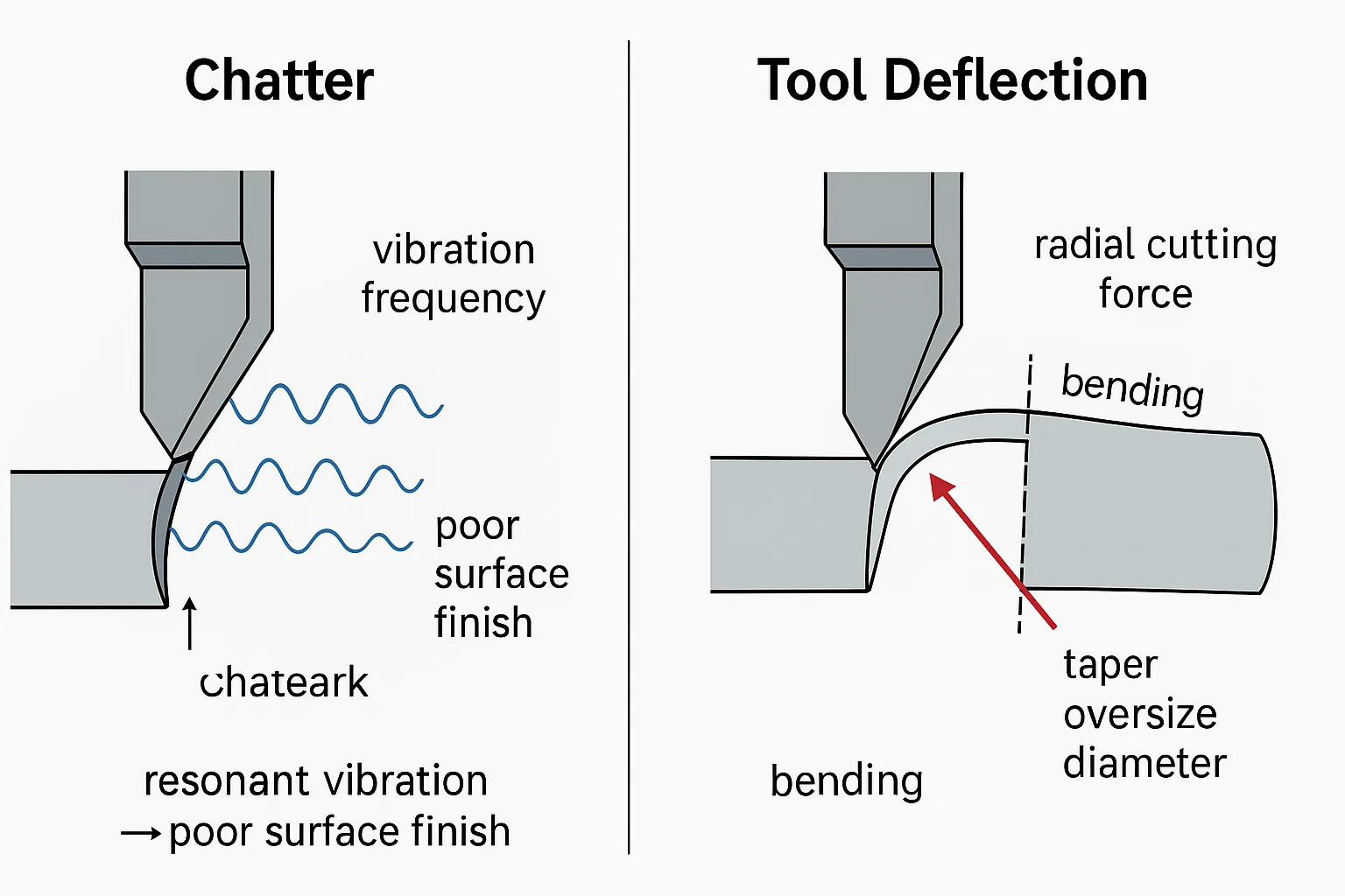 Cách Loại Bỏ Rung Động, Độ Lệch và Trôi Dung Sai trong Tiện CNC: Hướng Dẫn Gia Công Chính Xác Toàn Diện