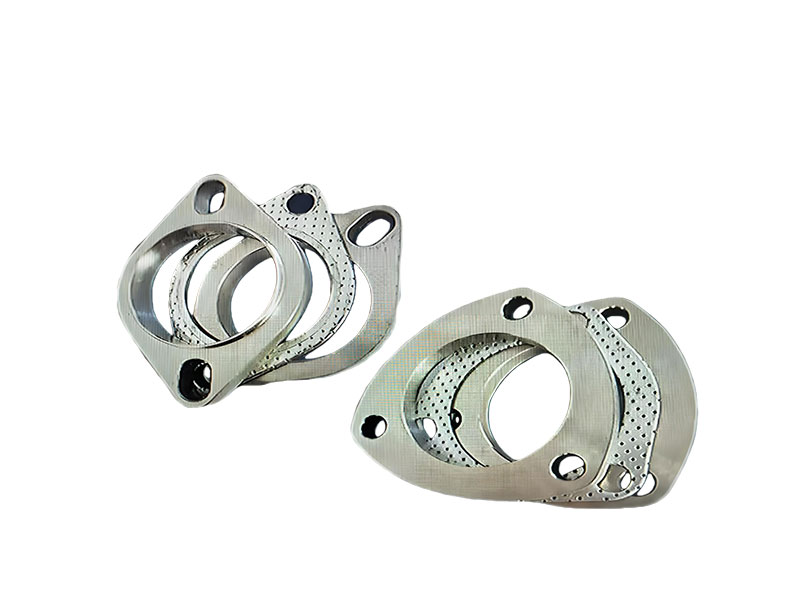 gia công mặt bích bộ chuyển đổi xúc tác ba chiều