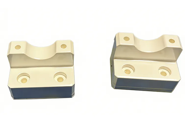 Khối điều chỉnh cột bằng thép S45C gia công CNC tùy chỉnh