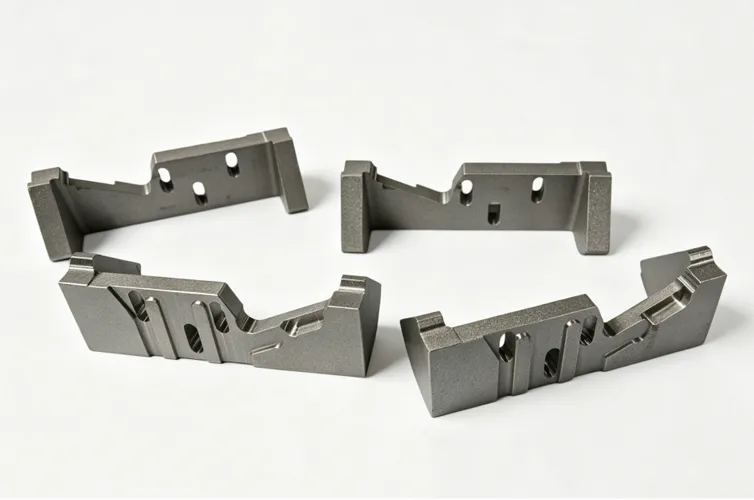 Linh kiện kết cấu ép đùn nhôm hình chữ U được gia công CNC tùy chỉnh