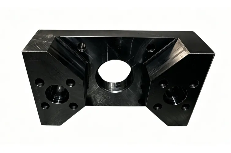 Tấm cuối lắp bằng thép carbon Q235A gia công chính xác