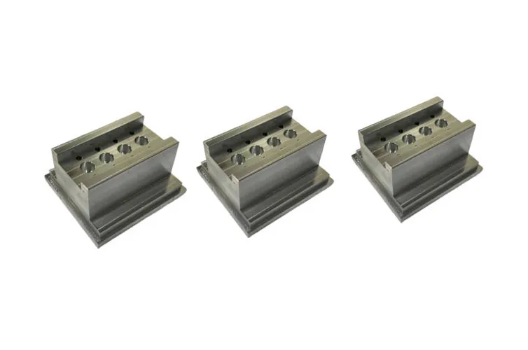 Đế gắn xi lanh nhôm 6061 | Đế cố định tích hợp cho cụm van khí nén
