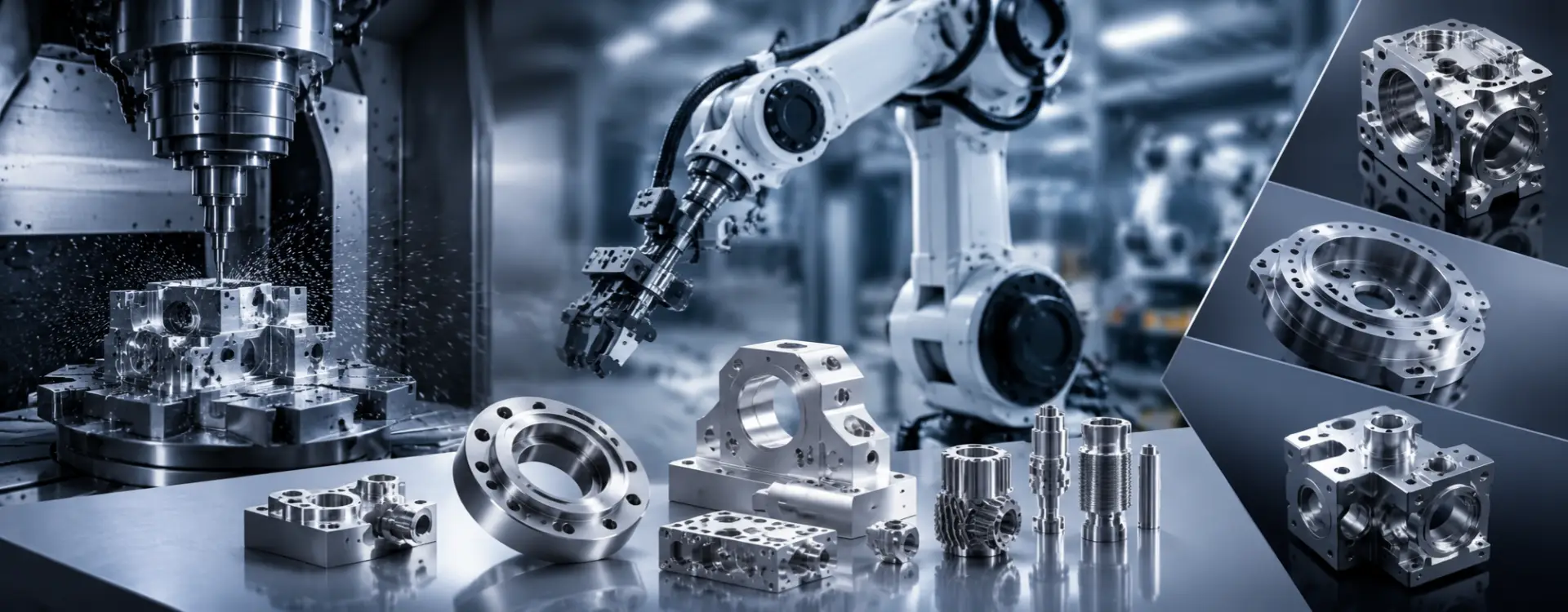 Linh kiện CNC cho Tự động hóa & Robot